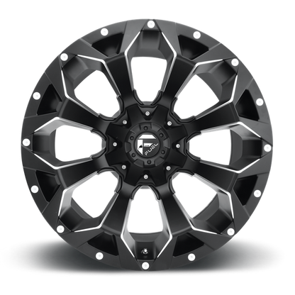 Fuel 1PC D546 ASSAULT 20x10 -18 5x114.3/5x127/5x4.5/5.0 MATTE BLACK MILLED