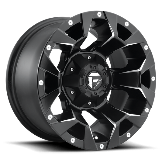 Fuel 1PC D546 ASSAULT 15x8 -16 5x139.7/5x5.5 MATTE BLACK MILLED