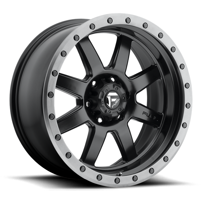 Fuel 1PC D551 TROPHY 18X9 20 6X139.7/6X5.5 MATTE BLACK GUN METAL RING
