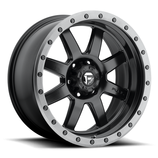 Fuel 1PC D551 TROPHY 18X9 20 6X139.7/6X5.5 MATTE BLACK GUN METAL RING
