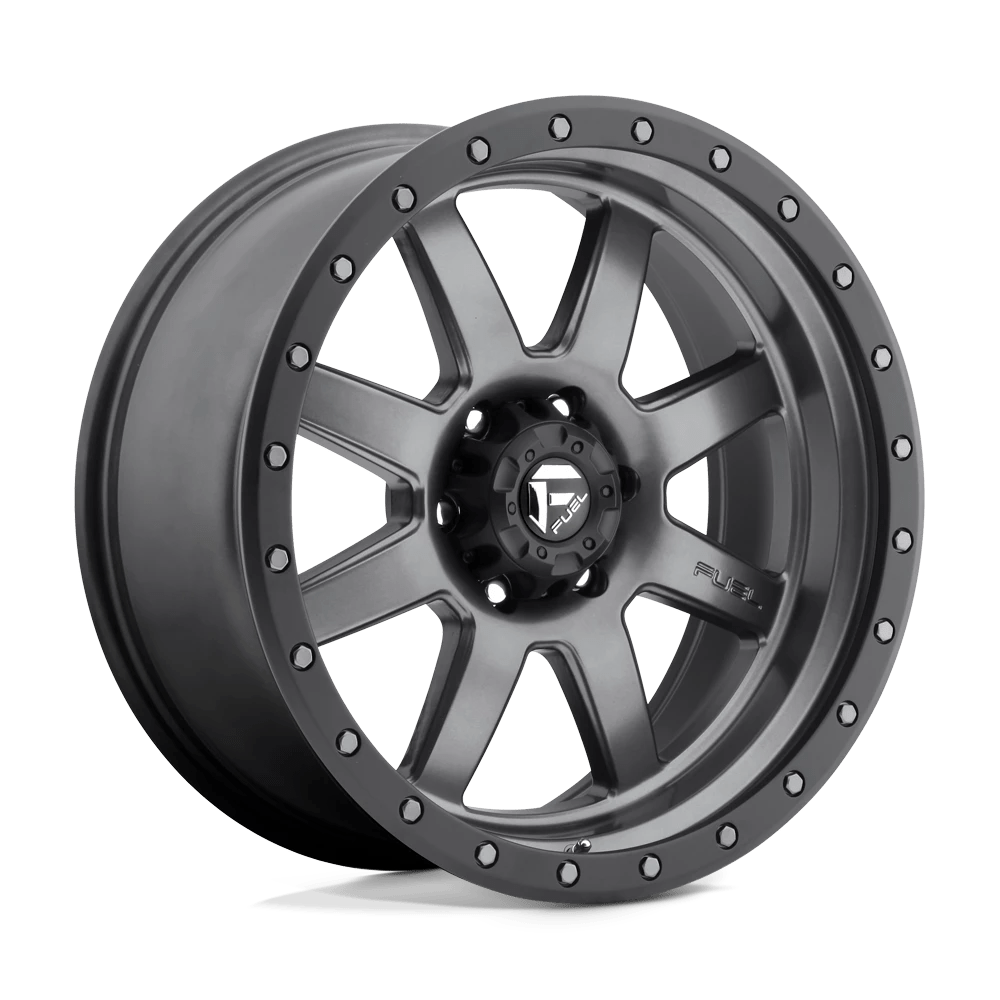 Fuel 1PC D552 TROPHY 18X9 20 6X135 MATTE GUN METAL BLACK BEAD RING