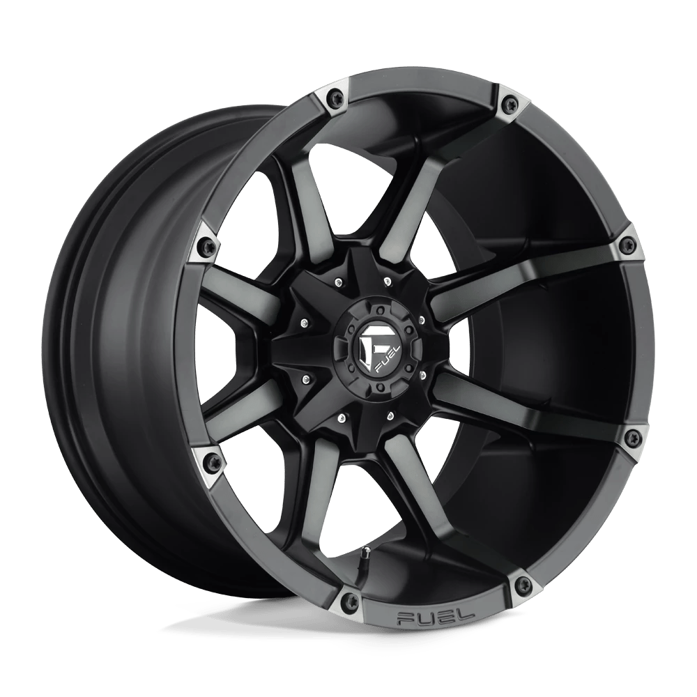 Fuel 1PC D556 COUPLER 20X9 20 6X139.7 MATTE BLACK DOUBLE DARK TINT