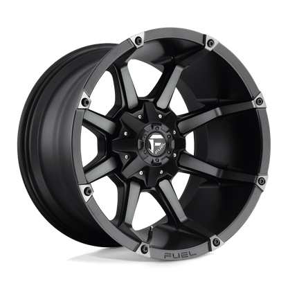 Fuel 1PC D556 COUPLER 20X9 20 6X139.7 MATTE BLACK DOUBLE DARK TINT