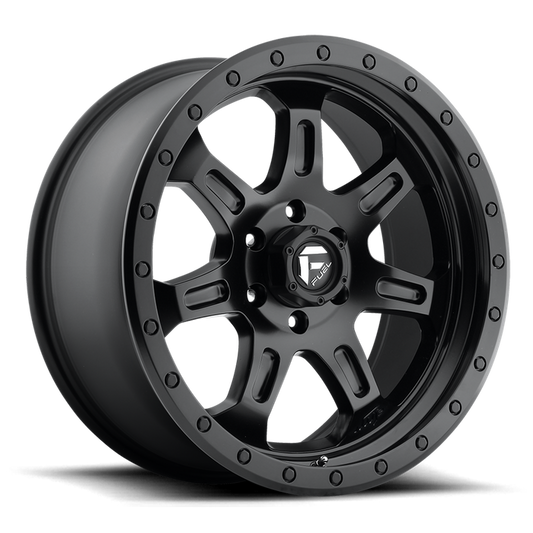 Fuel 1PC D572 JM2 17x8.5 -6 5x127/5x5.0 MATTE BLACK
