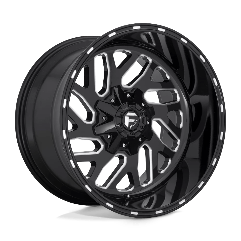 Fuel 1PC D581 TRITON 20X10 -18 5X114.3/5X127 GLOSS BLACK MILLED
