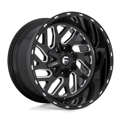 Fuel 1PC D581 TRITON 20X10 -18 5X114.3/5X127 GLOSS BLACK MILLED