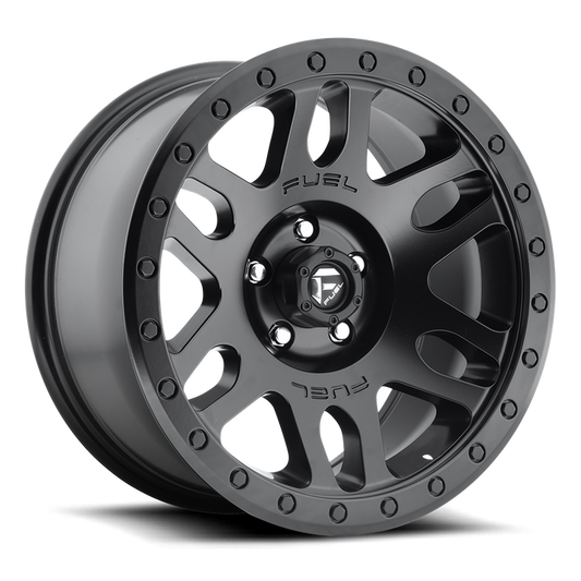 Fuel 1PC D584 RECOIL 17x8.5 7 6x120/6x120 MATTE BLACK