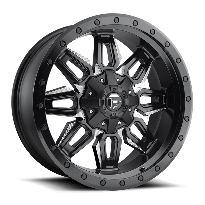 Fuel 1PC D591 NEUTRON 20X9 1 6X135/6X5.3/6X139.7/6X5.5 MATTE BLACK MILLED