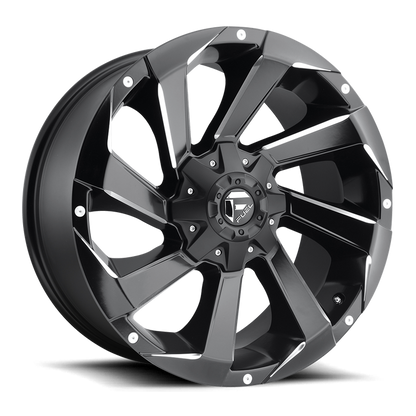 Fuel 1PC D592 RAZOR 17X9 -12 5X114.3/5X127/5X4.5/5.0 MATTE BLACK MILLED