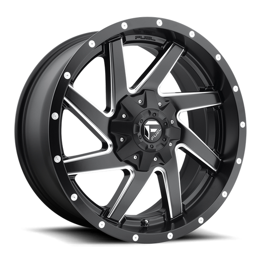 Fuel 1PC D594 RENEGADE 20X9 1 8X170/8X6.7 MATTE BLACK MILLED