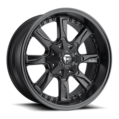 Fuel 1PC D604 HYDRO 17X8.5 1 6X135/6X5.3/6X139.7/6X5.5 MATTE BLACK
