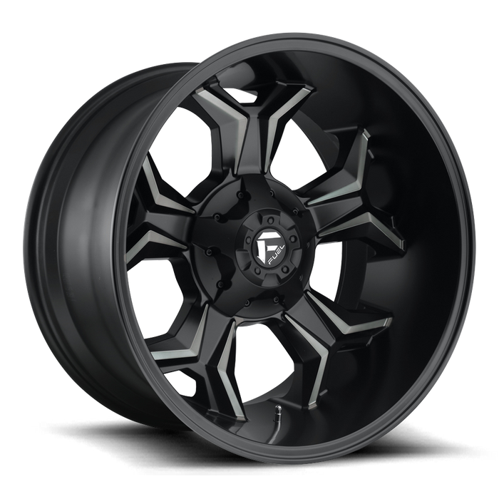 Fuel 1PC D605 AVENGER 20x9 20 5x139.7/5x150/5x5.5/150 MATTE BLACK DOUBLE DARK TINT