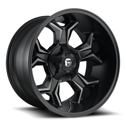 Fuel 1PC D605 AVENGER 20X10 -18 8X170/8X6.7 MATTE BLACK DOUBLE DARK TINT