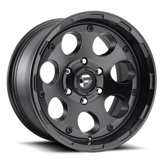 Fuel 1PC D608 ENDURO 17x9 -12 5x127/5x5.0 MATTE BLACK