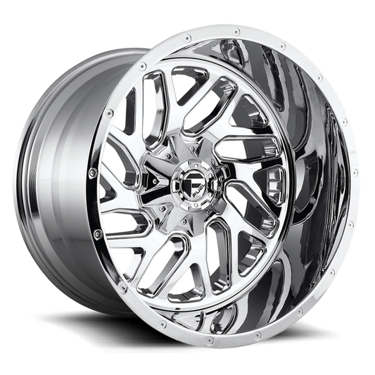 Fuel 1PC D609 TRITON 26x12 -44 8x180/8x7.1 CHROME PLATED
