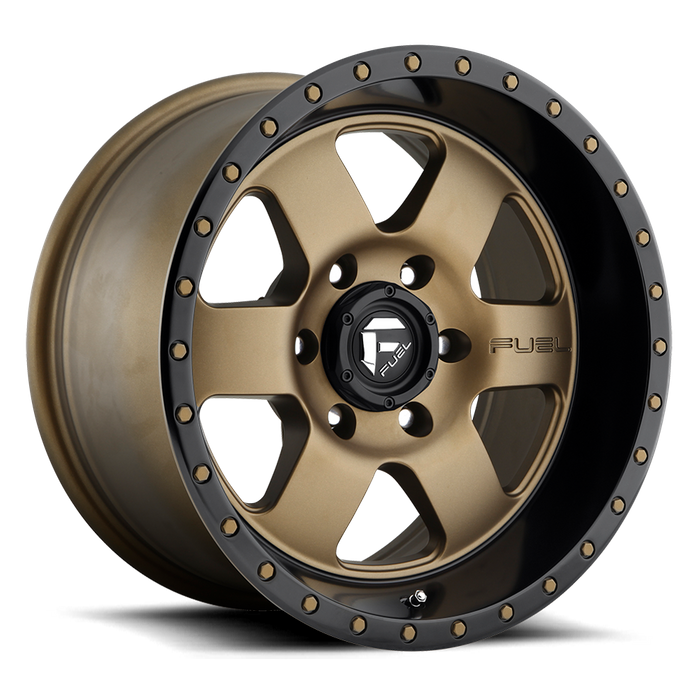 Fuel 1PC D617 PODIUM 17x9 1 6x135/6X5.3 MATTE BRONZE BLACK BEAD RING
