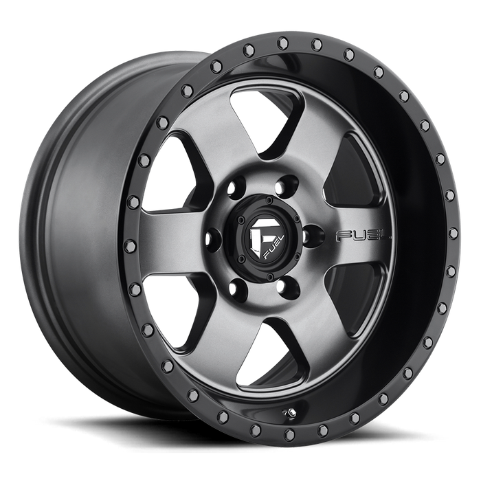 Fuel 1PC D619 PODIUM 20x9 20 8x180/8x7.1 MATTE GUN METAL BLACK BEAD RING