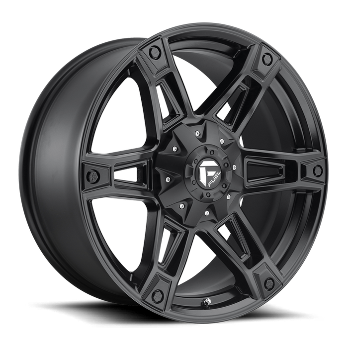 Fuel 1PC D624 DAKAR 20X9 1 5X139.7/5X150/5X5.5/150 MATTE BLACK