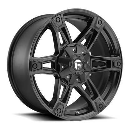 Fuel 1PC D624 DAKAR 20X9 1 5X114.3/5X127/5X4.5/5.0 MATTE BLACK