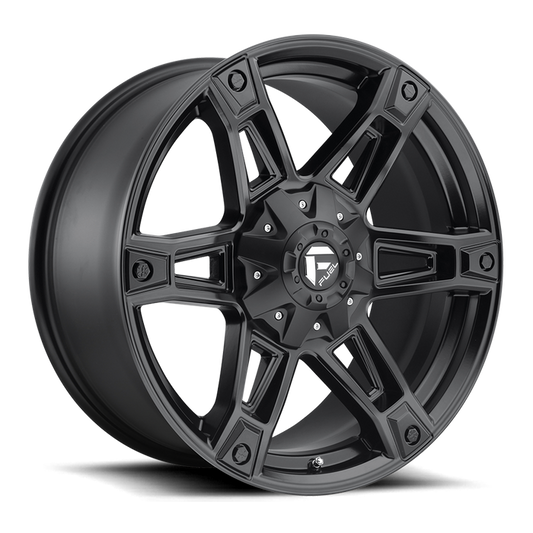 Fuel 1PC D624 DAKAR 20X9 20 5X139.7/5X150/5X5.5/150 MATTE BLACK