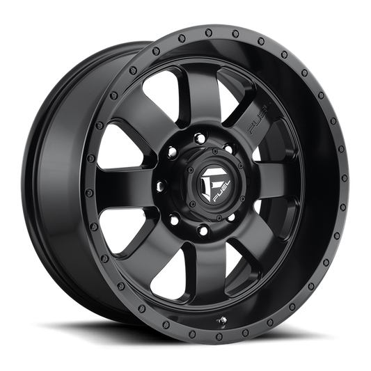 Fuel 1PC D626 BAJA 20X9 20 6X139.7/6X5.5 MATTE BLACK