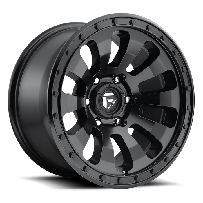 Fuel 1PC D630 TACTIC 18x9 -12 5x127/5x5.0 MATTE BLACK
