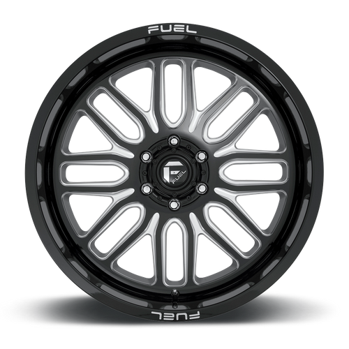 Fuel 1PC D662 IGNITE 22X12 -43 8X180/8X7.1 GLOSS BLACK MILLED