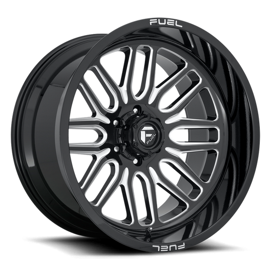 Fuel 1PC D662 IGNITE 22x12 -43 5x127/5x5.0 GLOSS BLACK MILLED