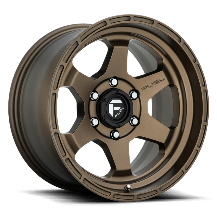 Fuel 1PC D666 SHOK 17x9 1 6x139.7/6x5.5 MATTE BRONZE | Wheels Below Retail