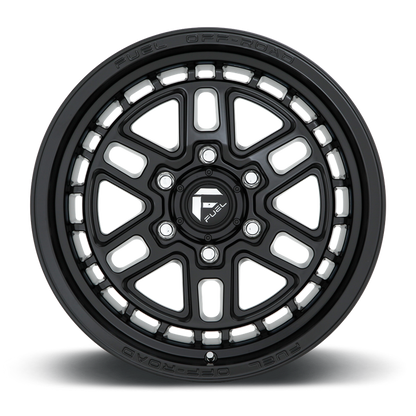 Fuel 1PC D667 NITRO 17x9 1 6x139.7/6x5.5 MATTE BLACK