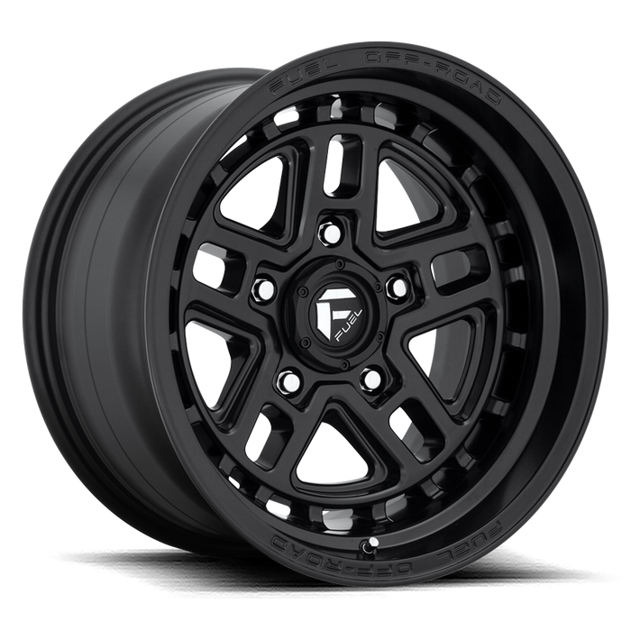 Fuel 1PC D667 NITRO 17x9 -12 5x139.7/5x5.5 MATTE BLACK