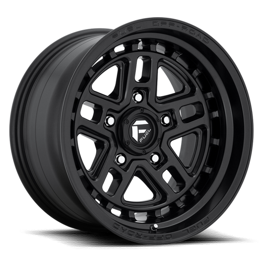 Fuel 1PC D667 NITRO 17x9 -12 5x139.7/5x5.5 MATTE BLACK