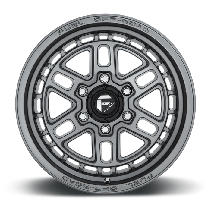 Fuel 1PC D668 NITRO 17x9 1 6x135/6X5.3 MATTE GUN METAL