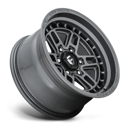 Fuel 1PC D668 NITRO 17x9 -12 6x135/6X5.3 MATTE GUN METAL