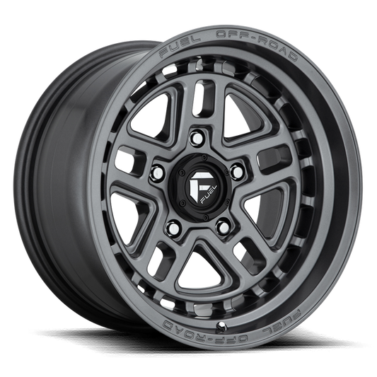 Fuel 1PC D668 NITRO 17x9 -12 5x127/5x5.0 MATTE GUN METAL