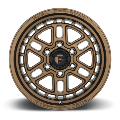 Fuel 1PC D669 NITRO 17x9 -12 6x135/6X5.3 MATTE BRONZE