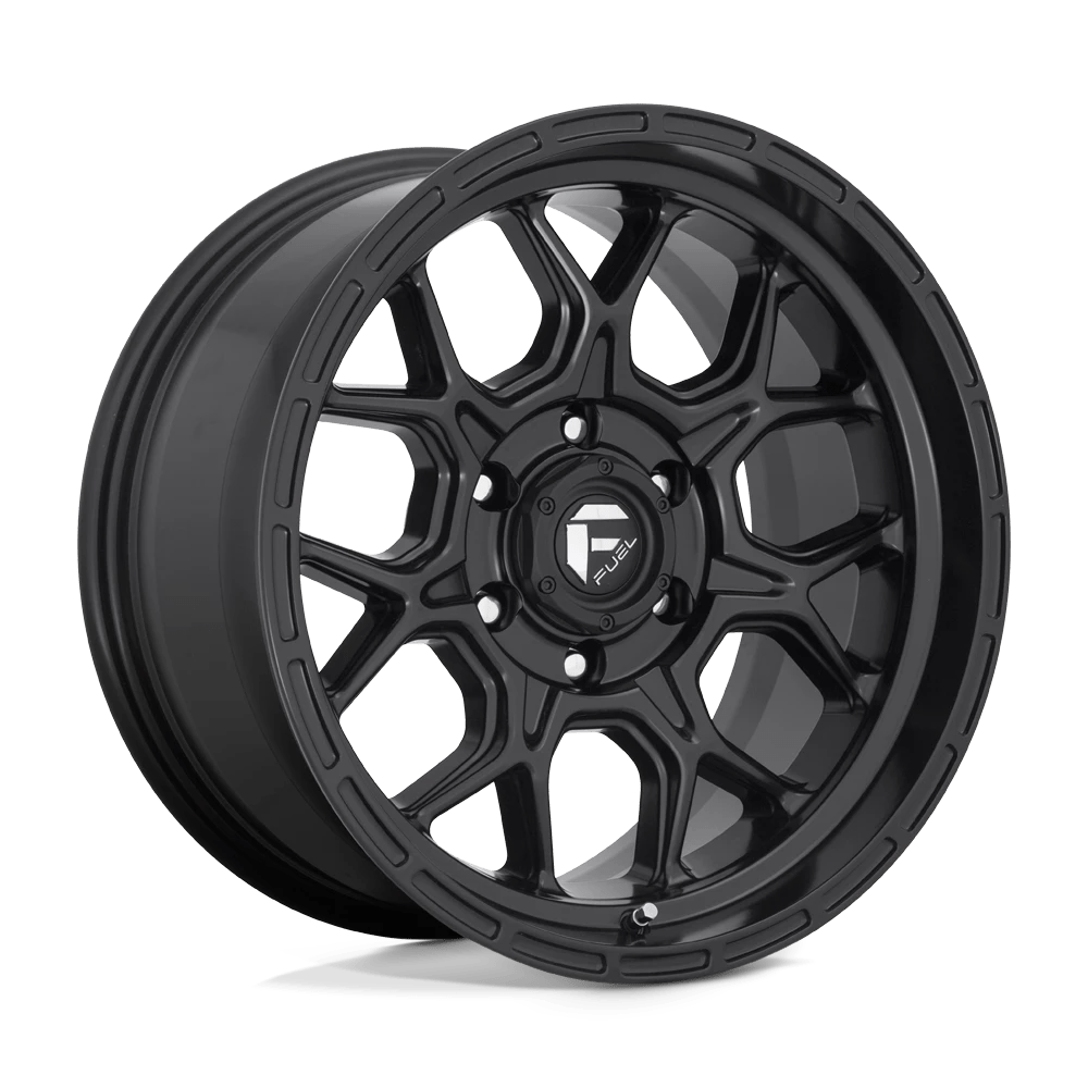 Fuel 1PC D670 TECH 20X10 -18 5X127 MATTE BLACK
