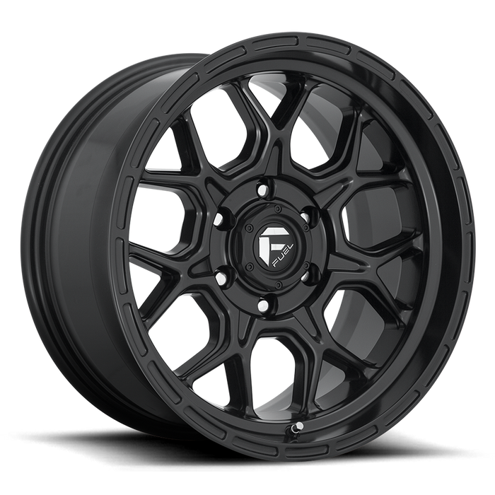 Fuel 1PC D670 TECH 20x10 -18 5x139.7/5x5.5 MATTE BLACK