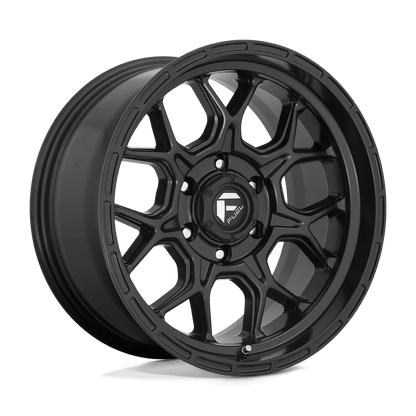 Fuel 1PC D670 TECH 20X10 -18 5X139.7 MATTE BLACK