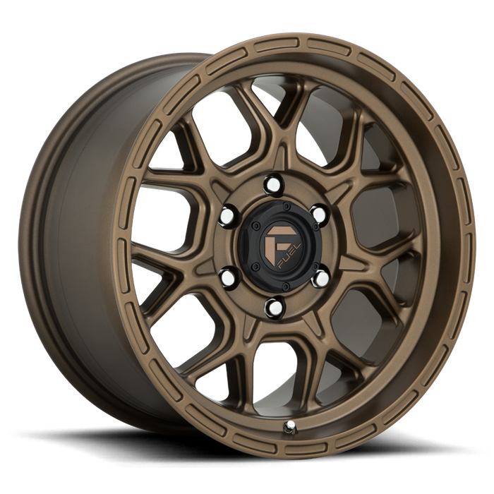 Fuel 1PC D671 TECH 17x9 1 6x139.7/6x5.5 MATTE BRONZE