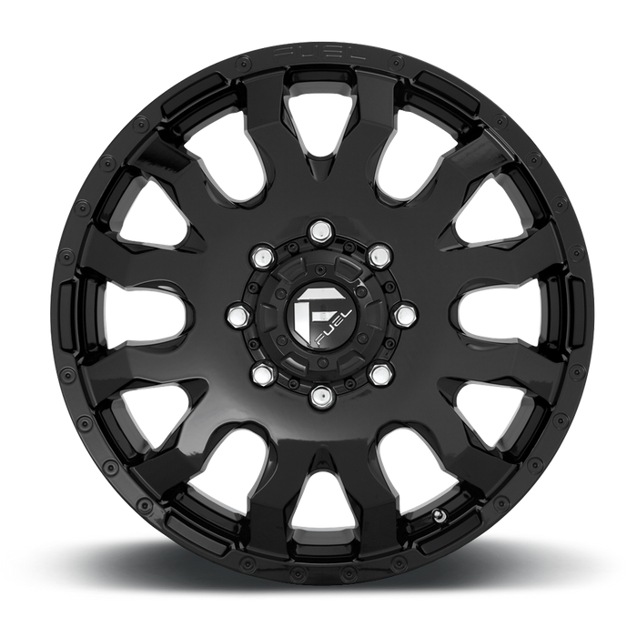 Fuel 1PC D675 BLITZ 20x8.25 105 8x200/8x200 GLOSS BLACK