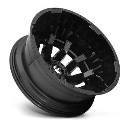 Fuel 1PC D675 BLITZ 20x8.25 -221 8x210/8x8.3 GLOSS BLACK