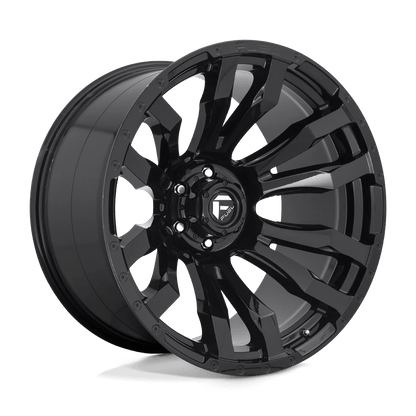 Fuel 1PC D675 BLITZ 20X9 1 5X127 GLOSS BLACK