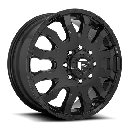 Fuel 1PC D675 BLITZ 20x8.25 105 8x170/8x6.7 GLOSS BLACK