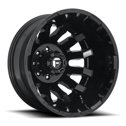 Fuel 1PC D675 BLITZ 20X8.25 -202 8X200/8X200 GLOSS BLACK