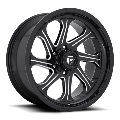Fuel 1PC D676 SEEKER 20X10 -18 8X170/8X6.7 GLOSS BLACK MILLED