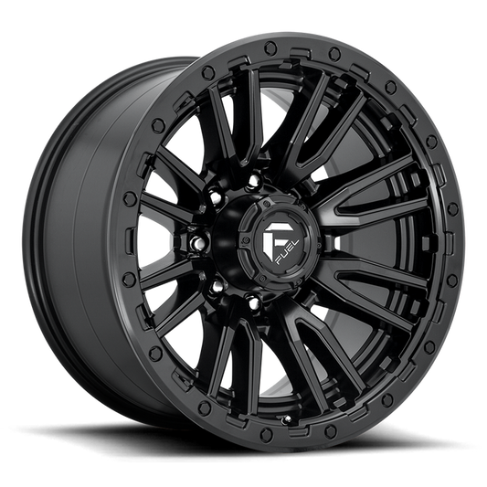Fuel 1PC D679 REBEL 20x10 -18 8x180/8x7.1 MATTE BLACK