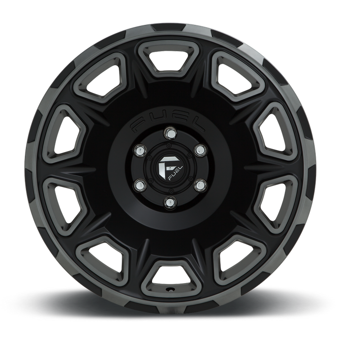 Fuel 1PC D686 VENGEANCE 20x9 1 5x127/5x5.0 MATTE BLACK DOUBLE DARK TINT