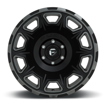 Fuel 1PC D686 VENGEANCE 20x9 1 5x127/5x5.0 MATTE BLACK DOUBLE DARK TINT