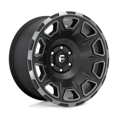 Fuel 1PC D686 VENGEANCE 20x10 -18 6x139.7/6x5.5 MATTE BLACK DOUBLE DARK TINT
